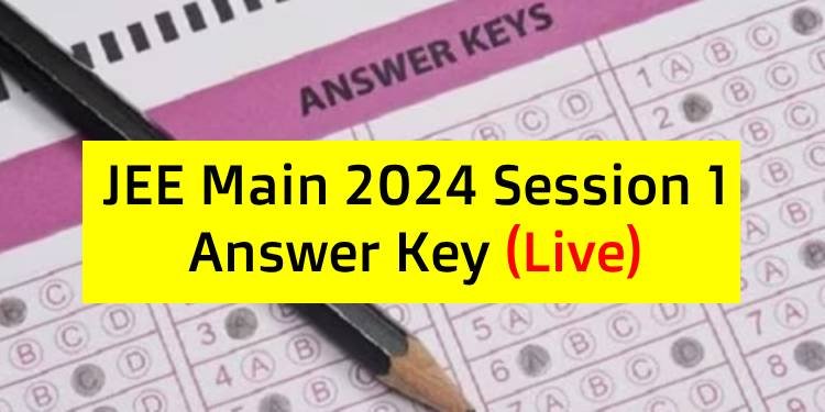 JEE Main 2024 Answer Key