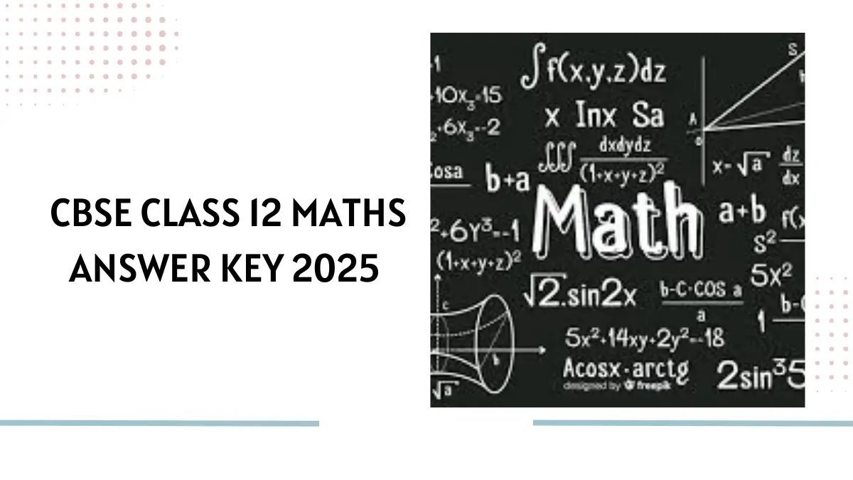 CBSE Class 12 Maths Exam