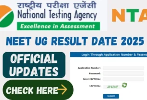 NEET UG Result Date 2025