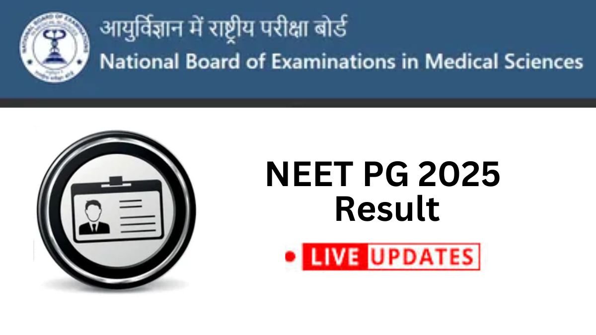 NEET PG 2025 Results