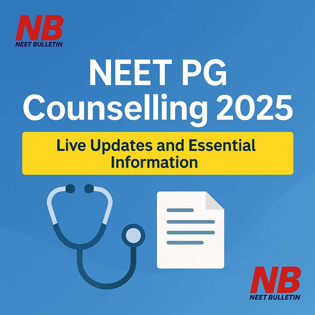 NEET PG Counselling 2025