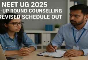 MP DME Revises NEET UG 2025 Mop-Up Round Counselling
