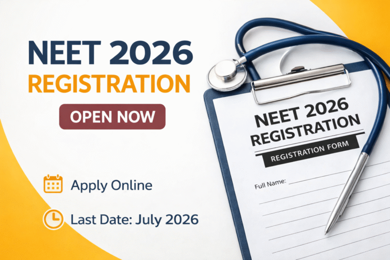 NEET 2026 Registration