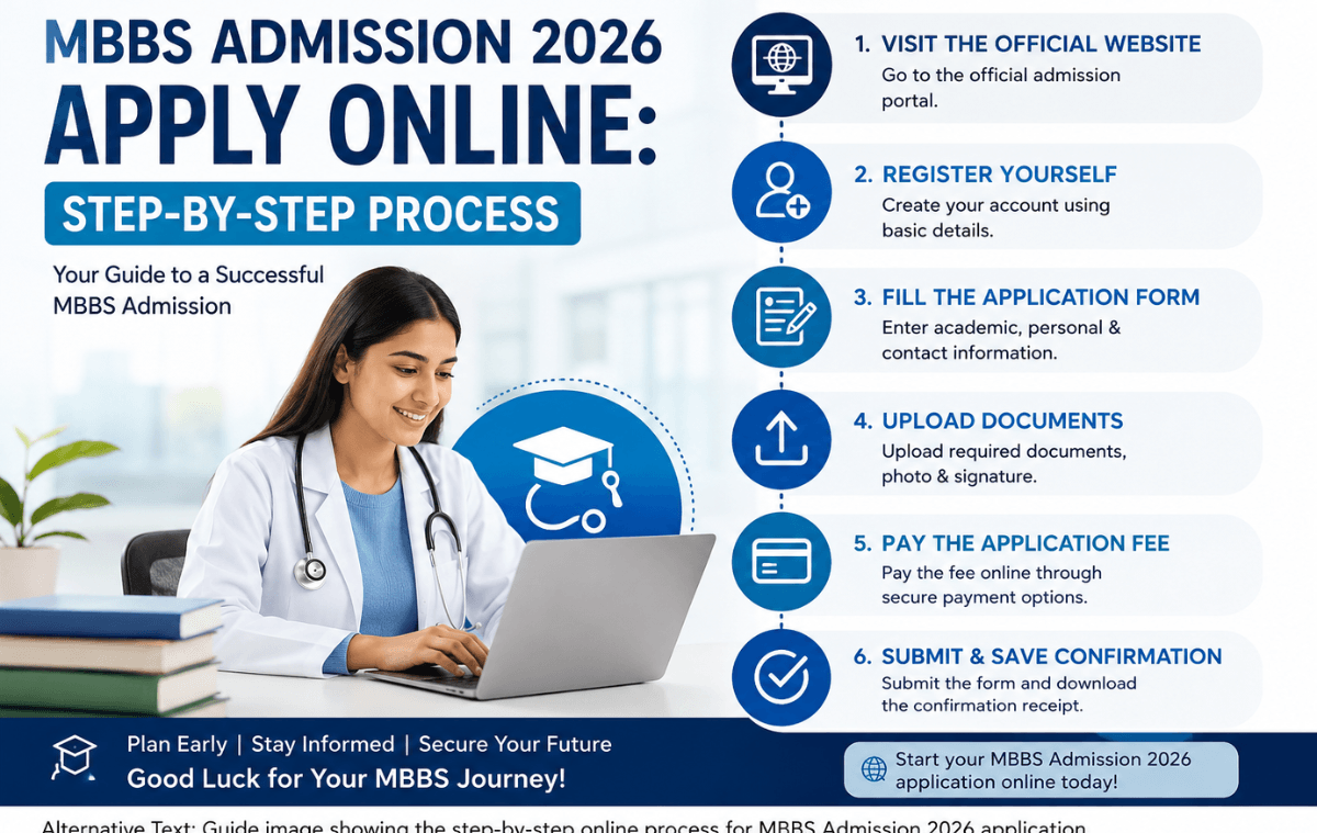 MBBS Admission 2026 Apply Online