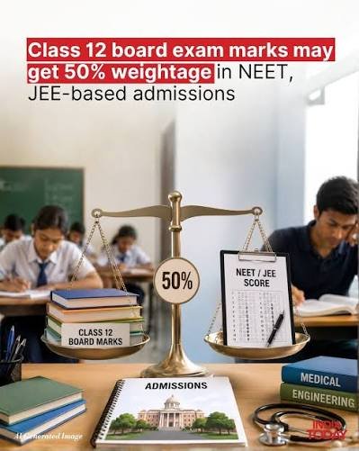 50% board weightage