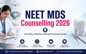 NEET MDS Counselling 2026 process