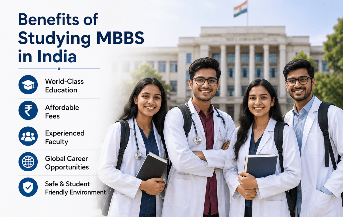 Benefits of Studying MBBS in India