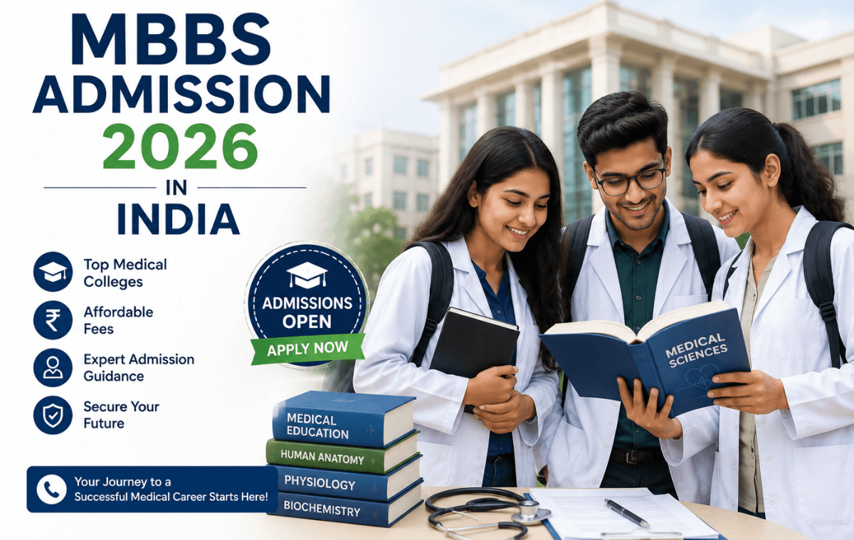 MBBS Admission 2026 in India for Medical Students