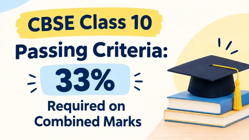 CBSE Class 10 Passing Criteria for 2026–27: Understanding the Unchanged 33% Benchmark