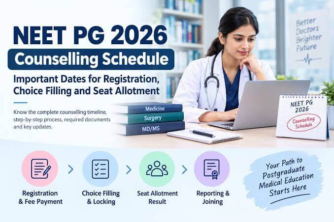 NEET PG Counselling 2026 Round 1: Registration Guide, Eligibility, Choice Filling, and Key Dates